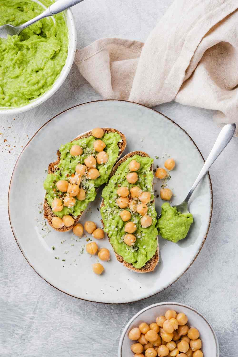 Vegan avocado toast