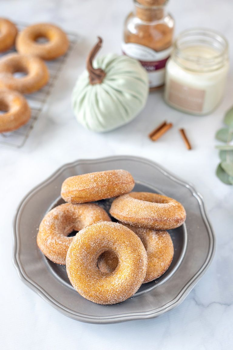 Baked Pumpkin Spice Donuts