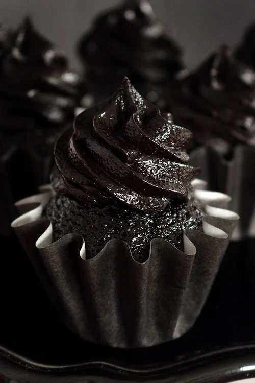 Blackout Chocolate Cupcakes