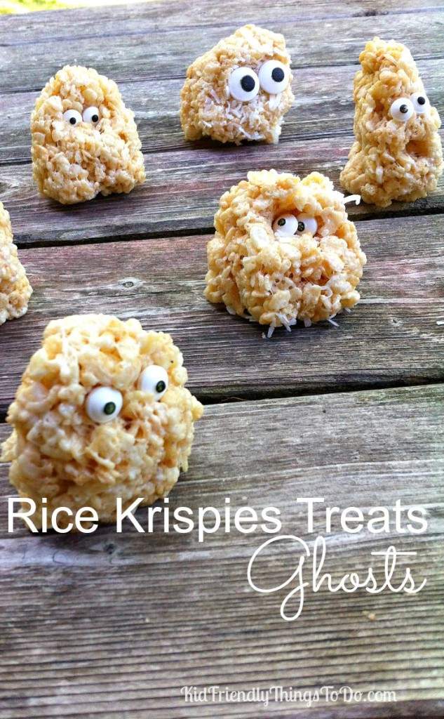 Ghost Rice Krispies Treats