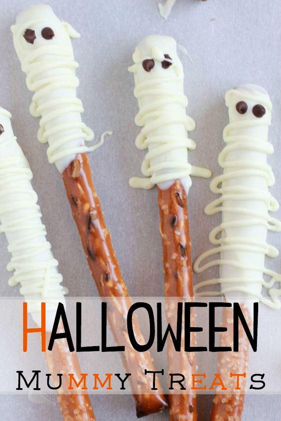 Halloween Mummy Treats