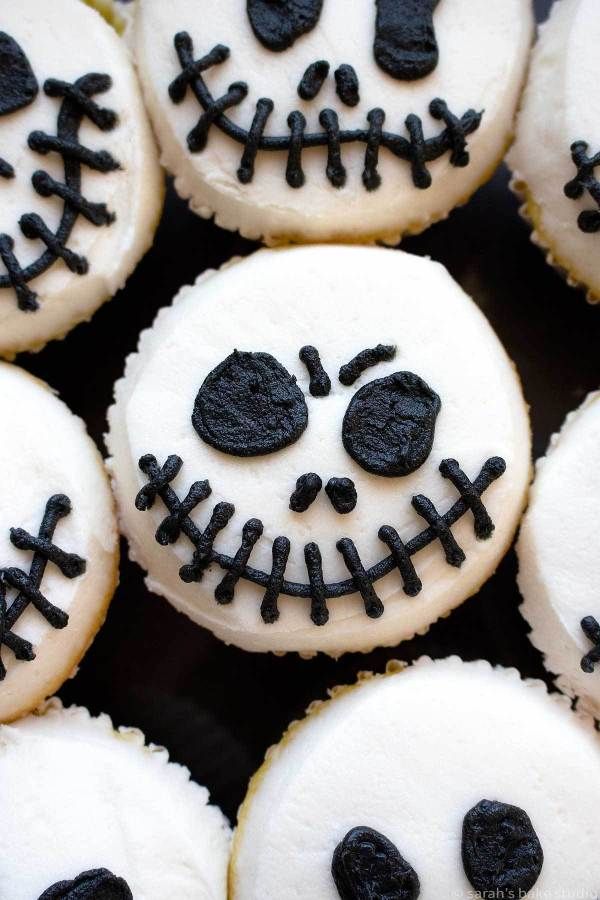 Jack Skellington Cupcake