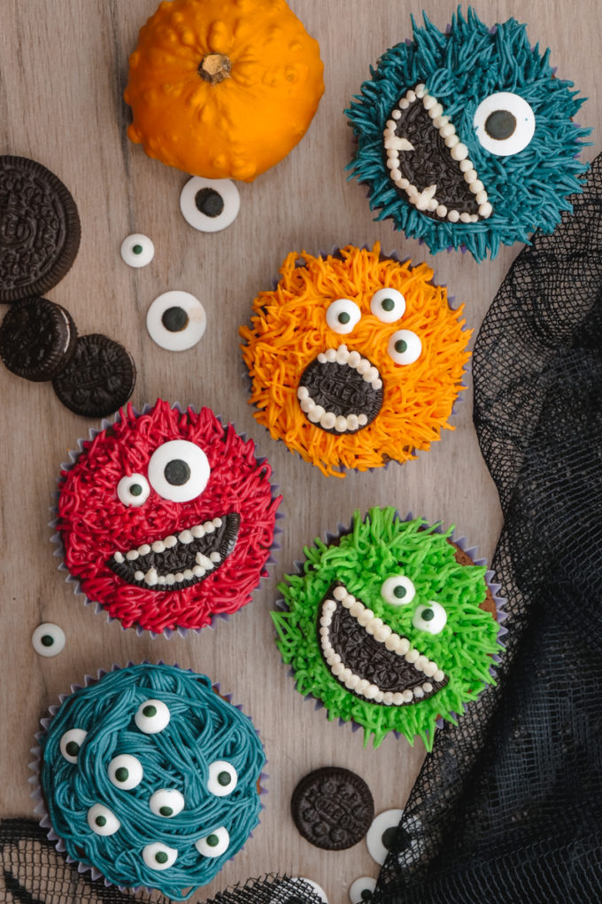 Monster Cupcakes