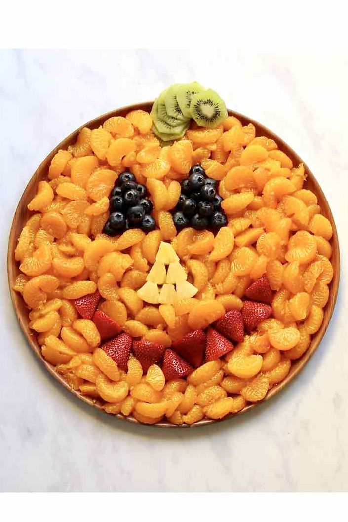 Pumpkin Fruit Platter