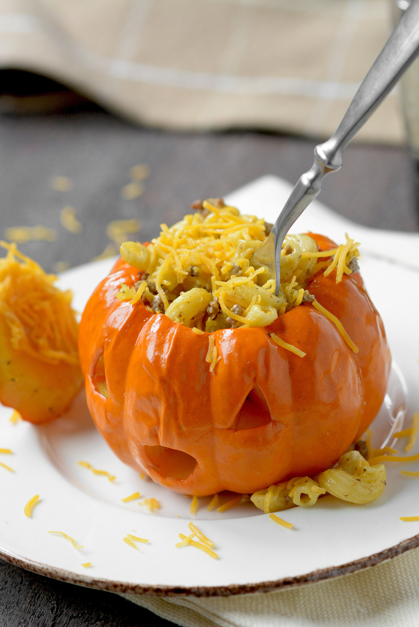 Pumpkin Jack And Cheese Bowls