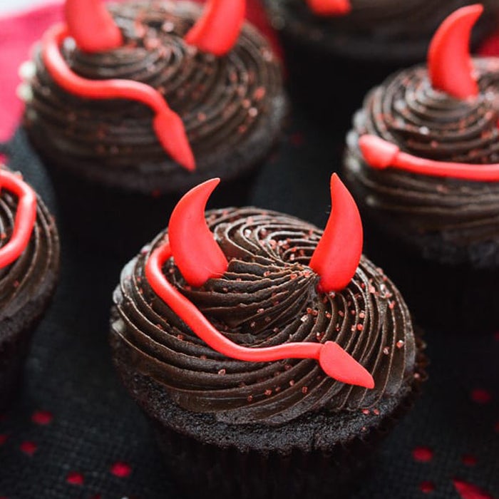 Spicy Devil Food Cupcake