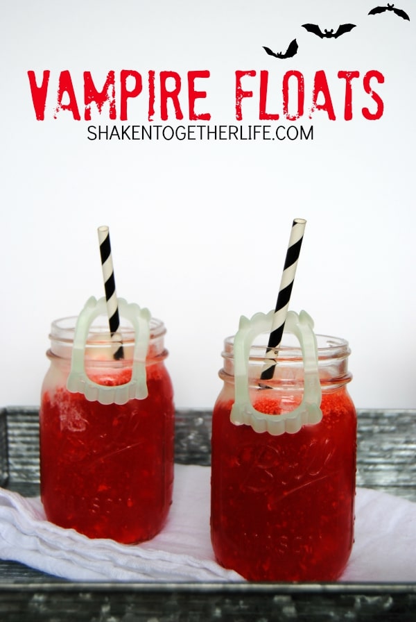 Vampire Ice Cream Floats