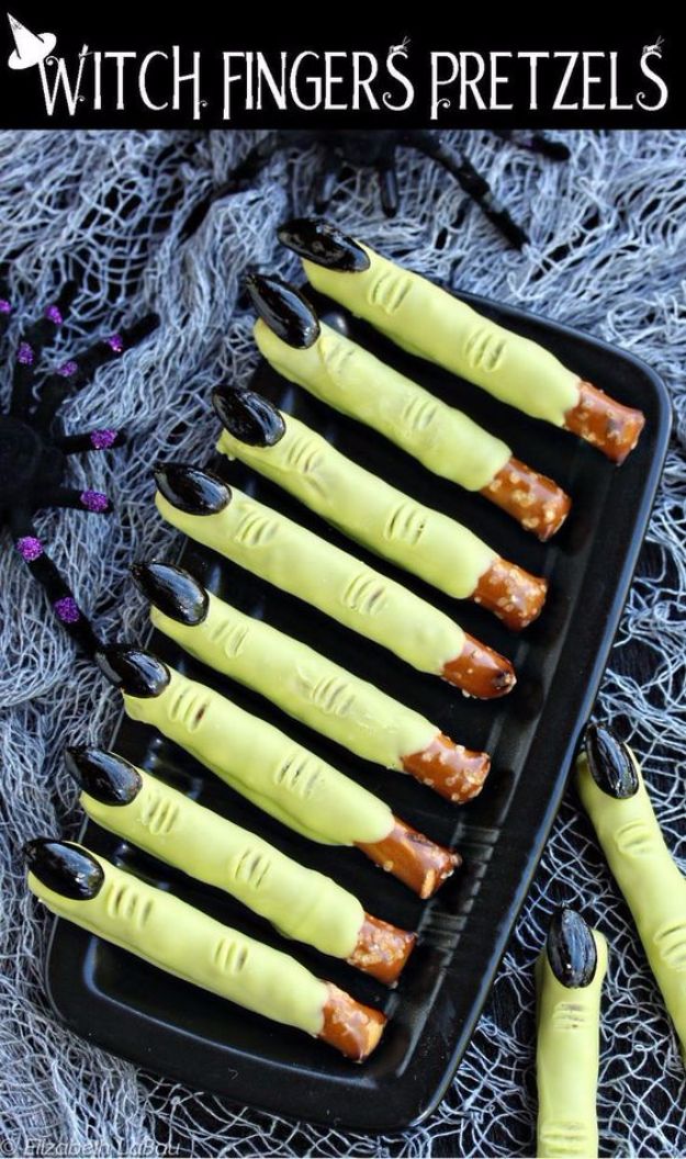 Witch Finger Pretzel Rods By The Spruce