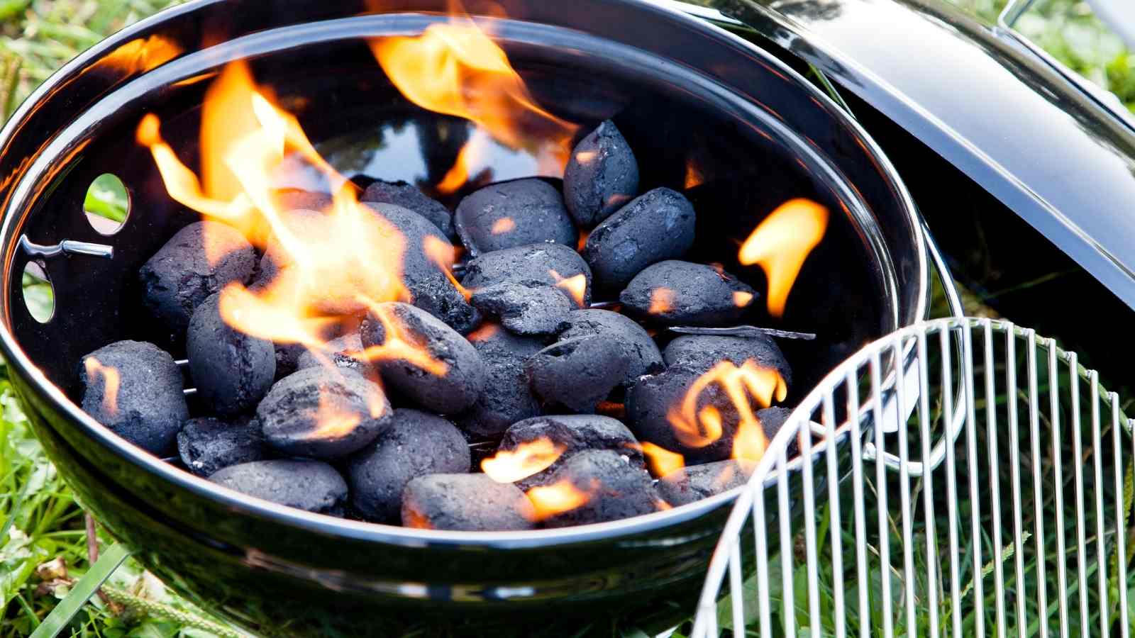 Grilling Using Charcoal