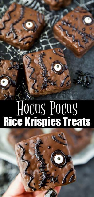 Hocus Pocus Rice Krispies Treats