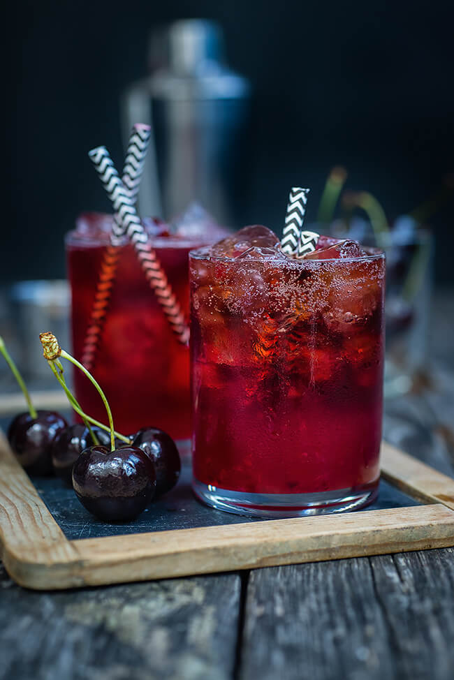 Black Cherry Bourbon Cola