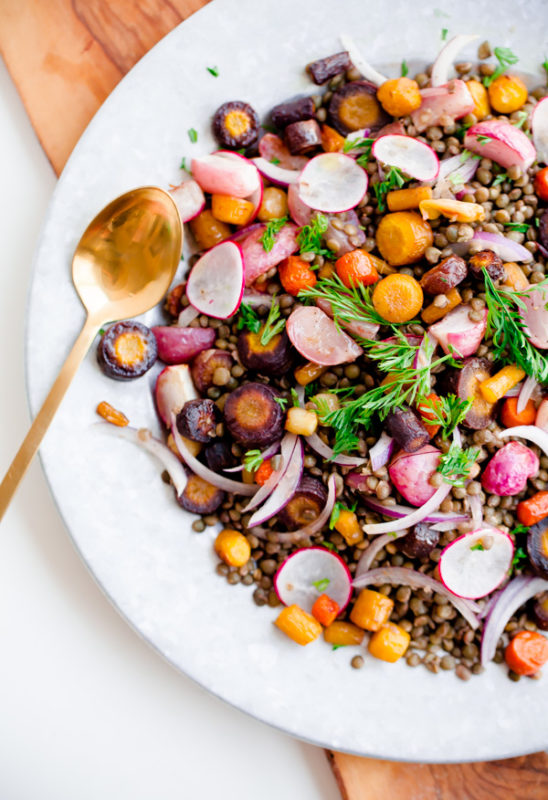 Carrot Lentil Salad