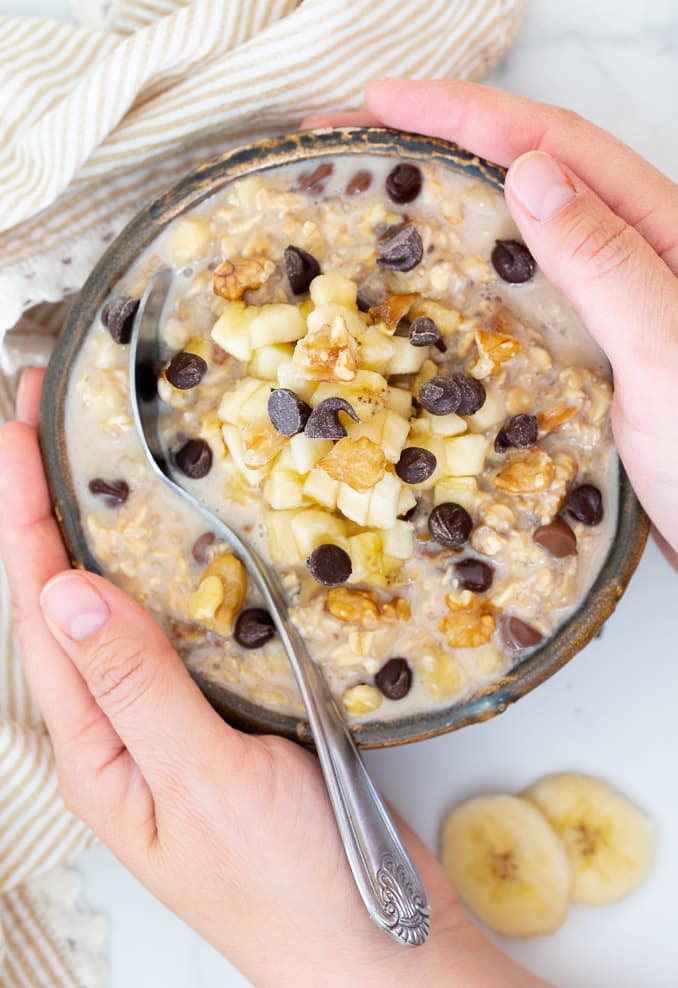 Chunky Monkey Overnight Oats