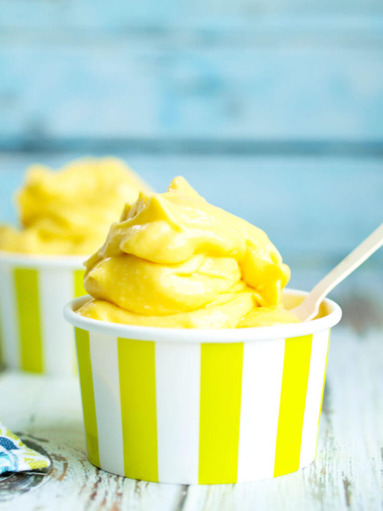 Creamy Mango Ice Cream