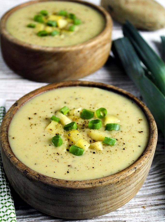 Creamy Potato Leek Soup