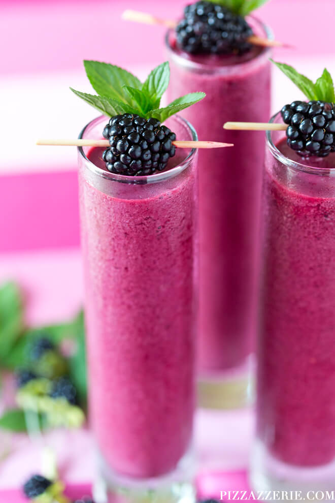 Frozen Blackberry Cooler