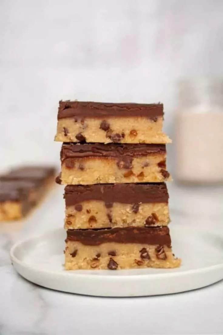 Healthy Cookie Dough Bars