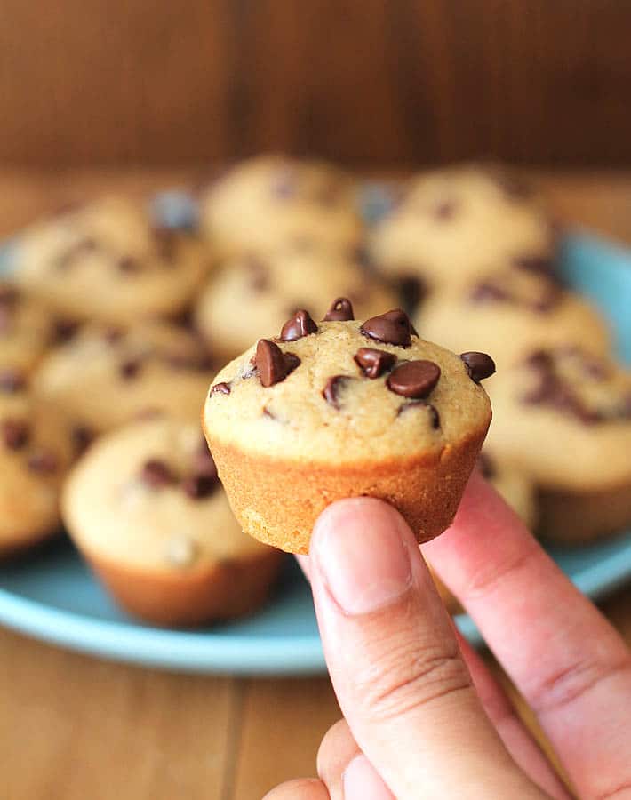 Mini Chocolate Chip Muffins