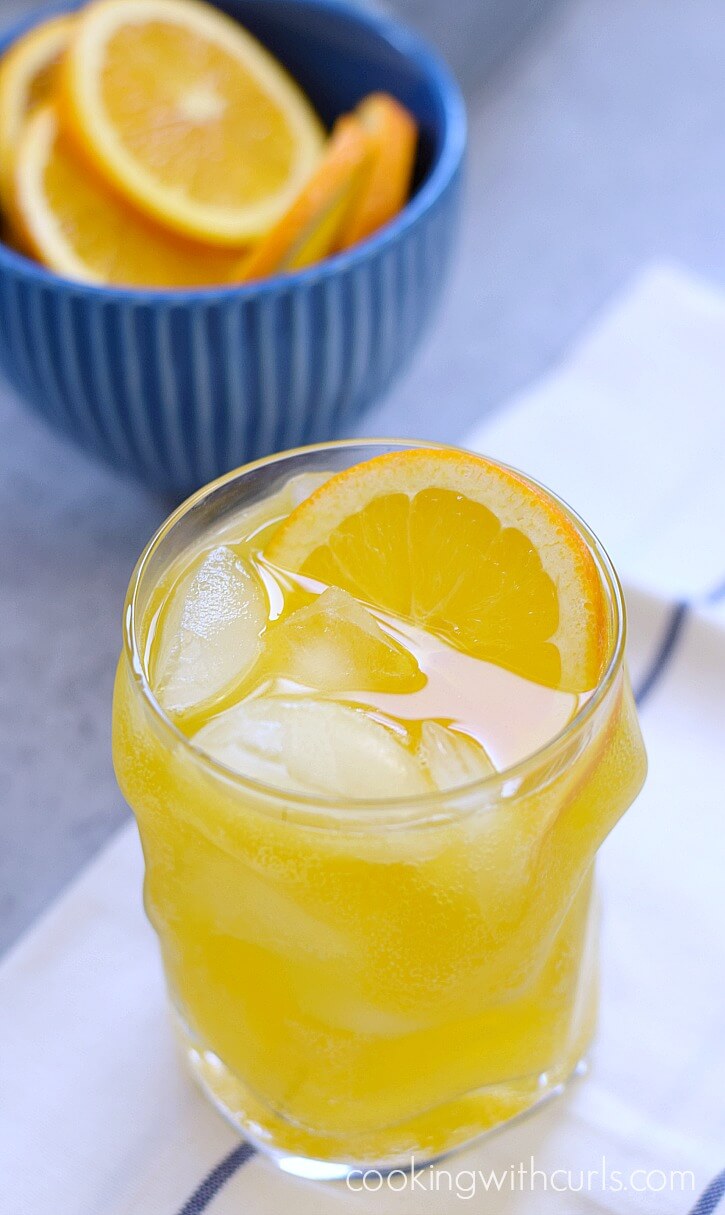 Orange Peach Mango Spritzer