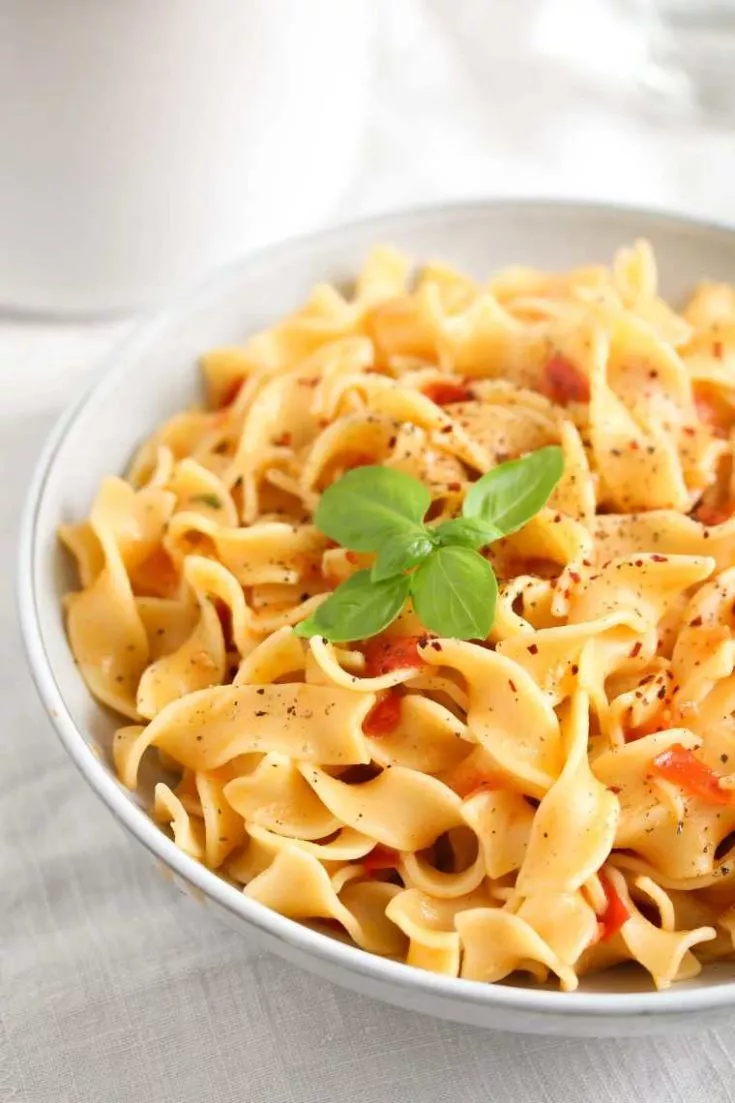 Pasta in Coconut Milk Sauce