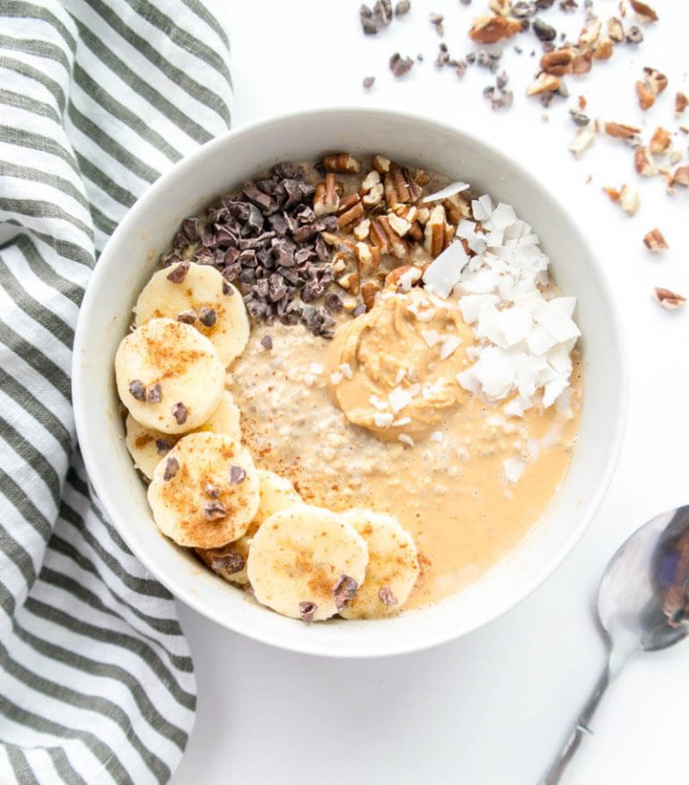 Peanut Butter Chia Overnight Oats