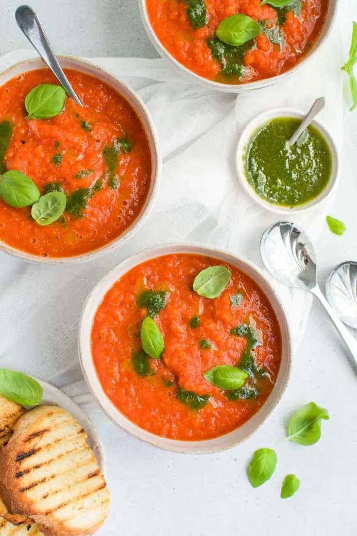 Roasted Red Pepper Soup