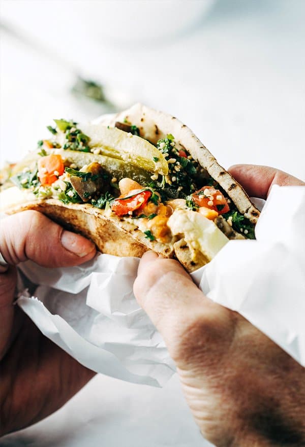 Sabich Sandwich With A Twist