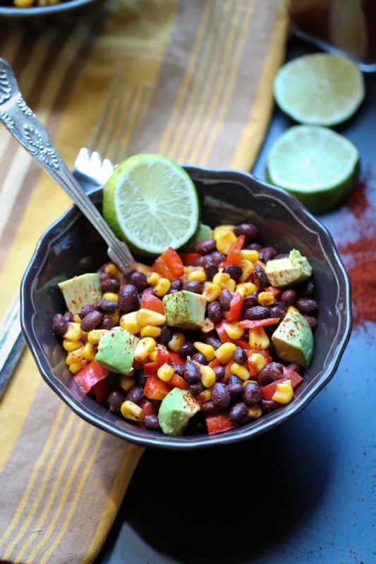 Southwest Lime Corn Salad