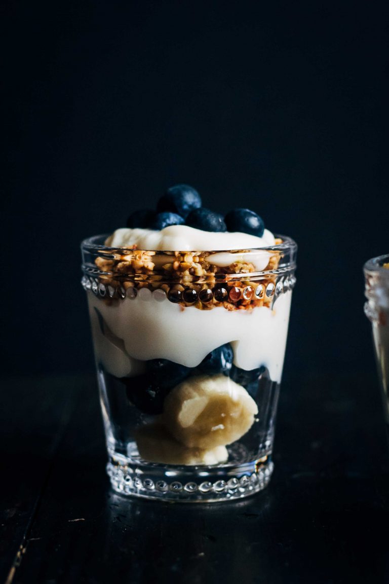 Vanilla Yoghurt Buckwheat Parfait