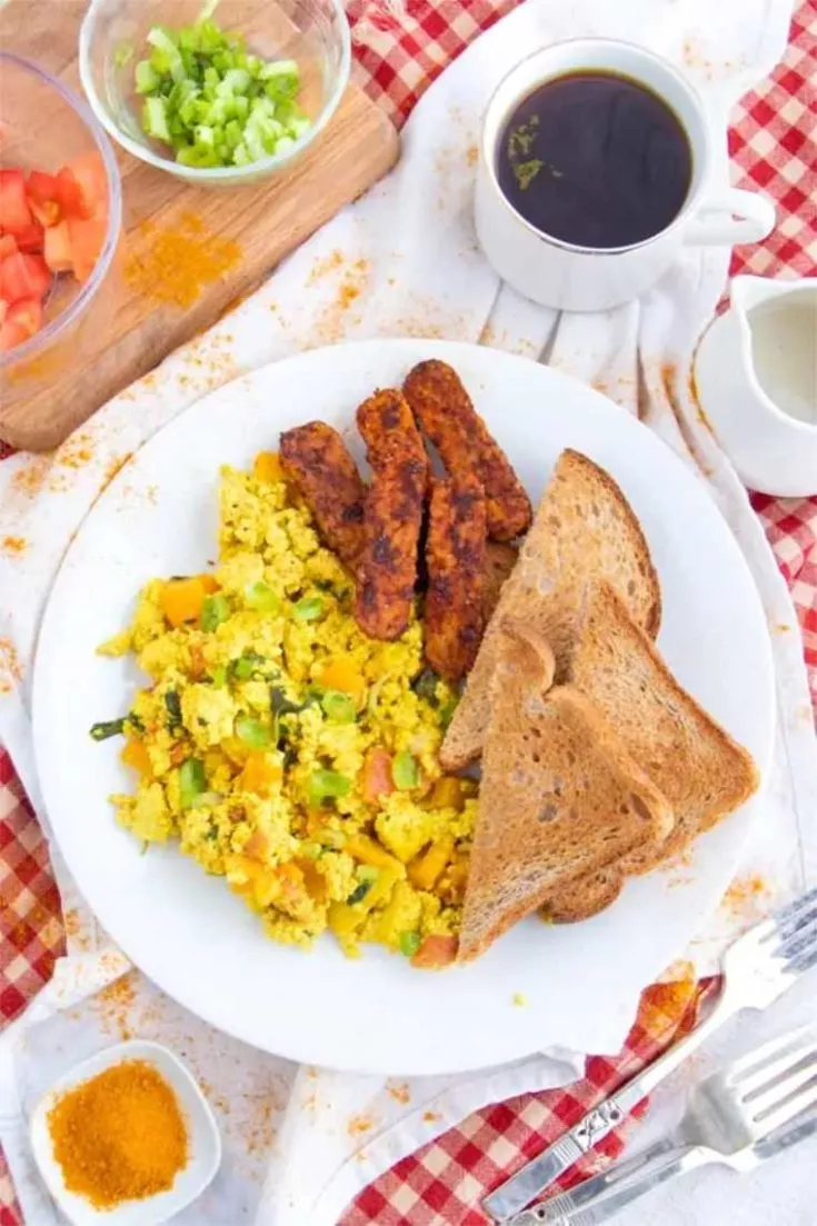 Vegan Breakfast Scramble