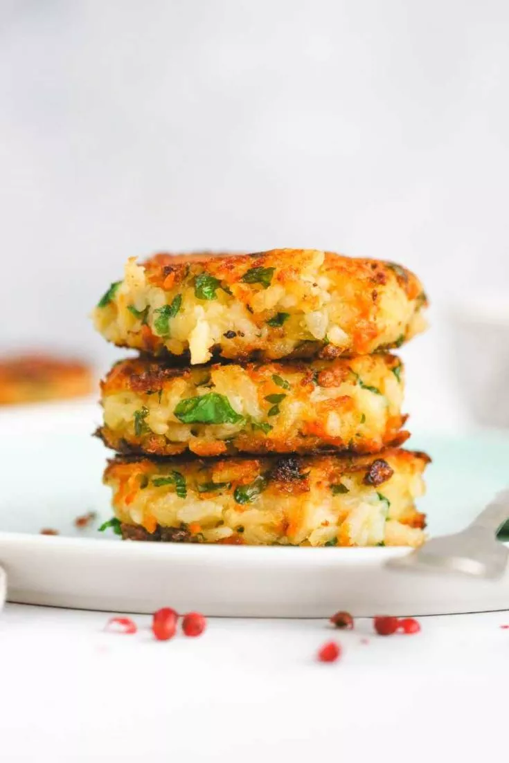 Vegan Carrot Potato Cakes