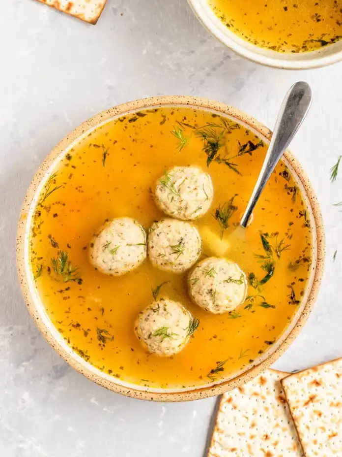 Vegan Matzo Ball Soup