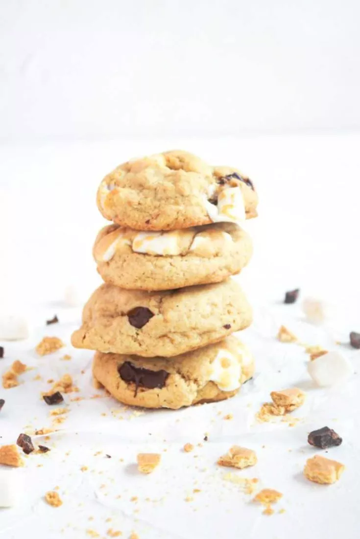 Vegan S'mores Cookies